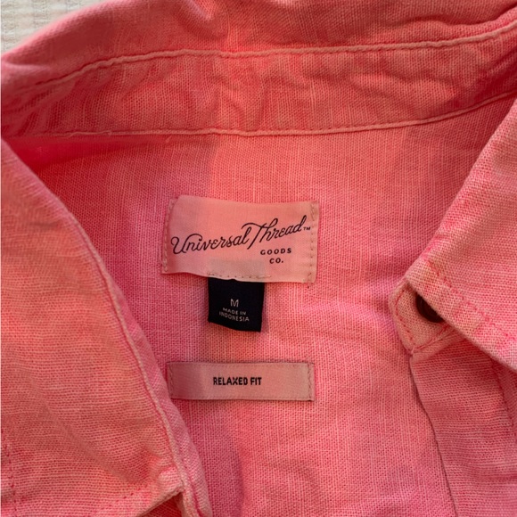 Relaxed fit button down - pink - Picture 5 of 6